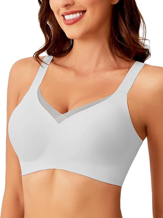 Wire-free Bra Seamless Underwear Plus Size Comfortable