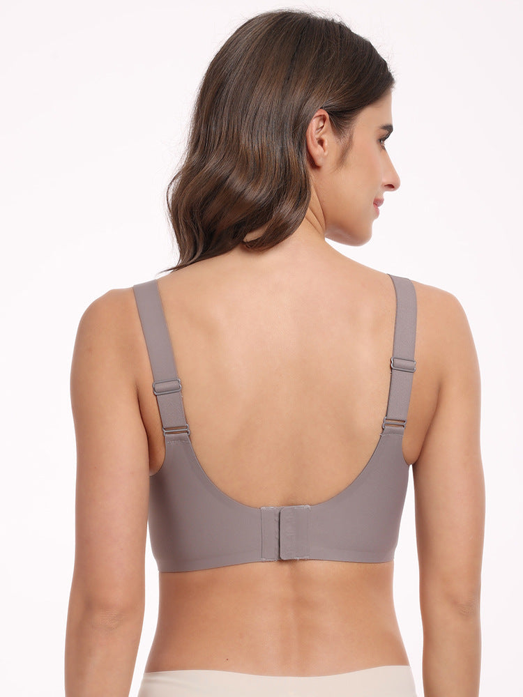 Wire-free Bra Seamless Underwear Plus Size Comfortable