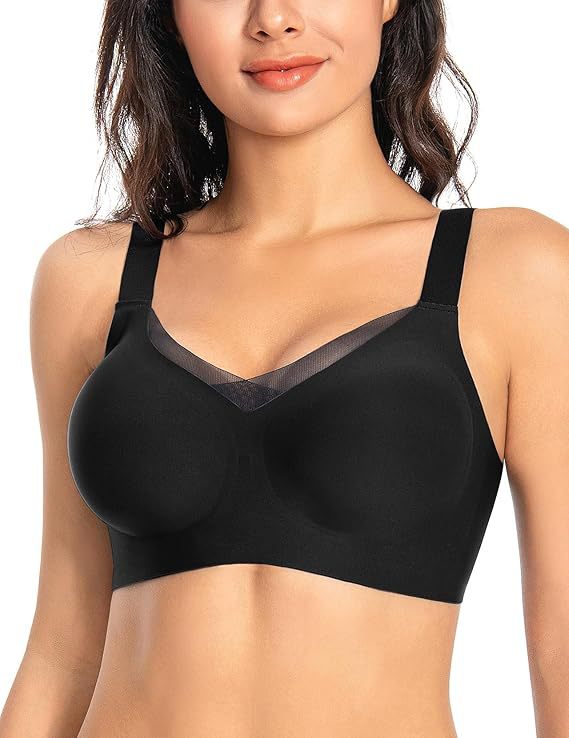 Wire-free Bra Seamless Underwear Plus Size Comfortable
