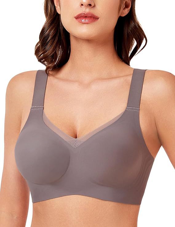 Wire-free Bra Seamless Underwear Plus Size Comfortable