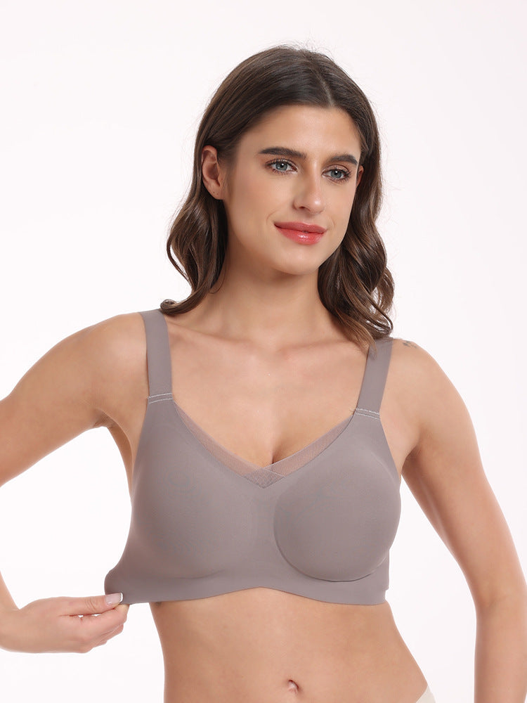 Wire-free Bra Seamless Underwear Plus Size Comfortable