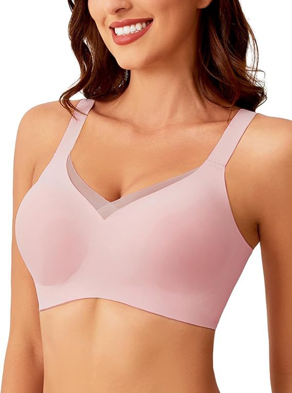 Wire-free Bra Seamless Underwear Plus Size Comfortable